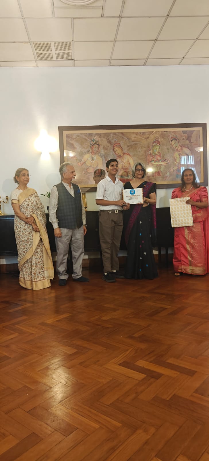Mayoor School, Noida Shines at Sri Lanka Subject Knowledge Enhancement Competition